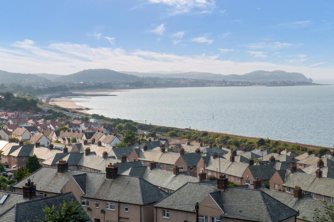 Villa Windy Ridge Terrace With Beautiful Sea Views, North Wales Coast à Old Colwyn Extérieur photo